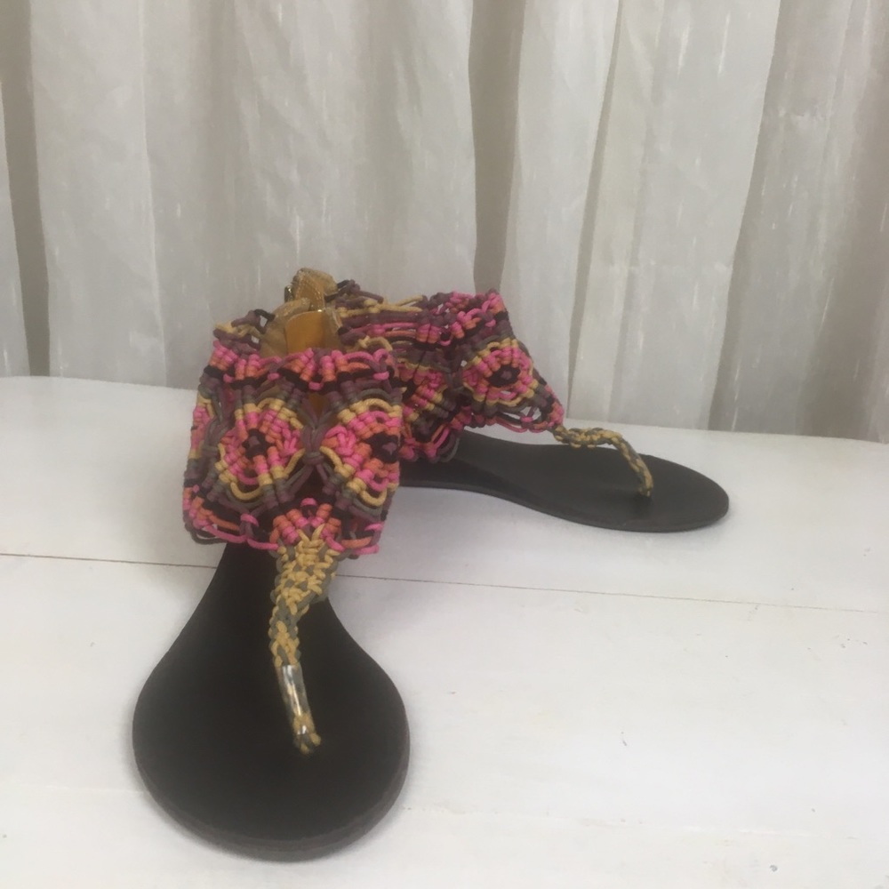 🦋 3 for $25 - Urban Outfitters Ecote Woven Gladiator Festival Sandal